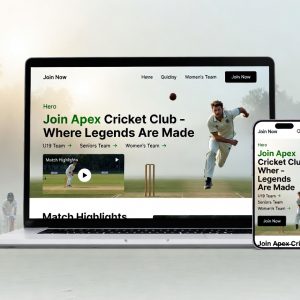 Sports / Members Club Website (WP)