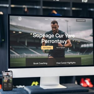 Player or Coach Personal Website (WP)
